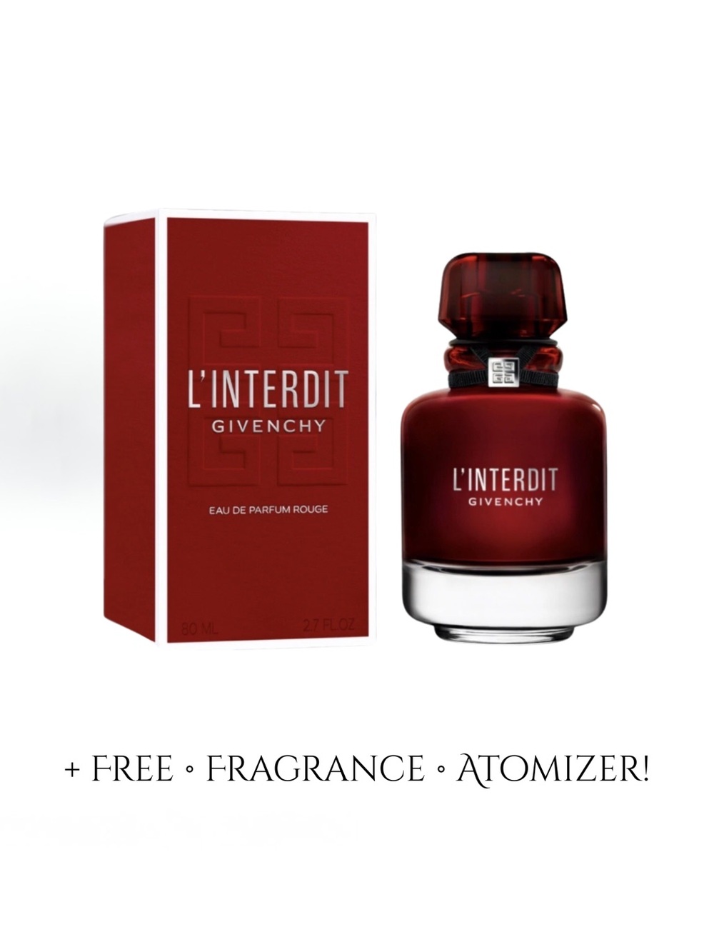 GIVENCHY L’Interdit Eau de Parfum Rouge - .30 fl oz NIB